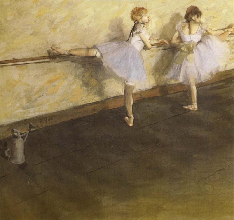 Edgar Degas Support mandatory practice oil painting image